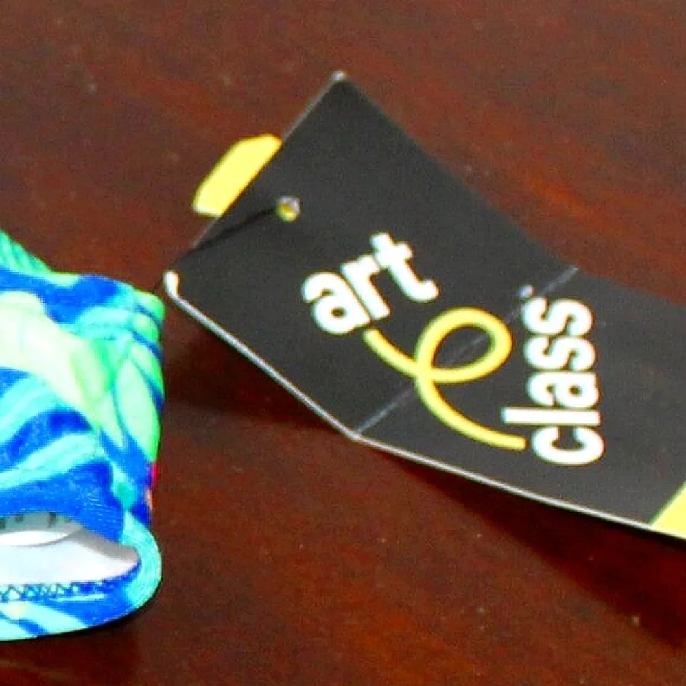 Art Class Kids Tropical Floral Criss-Cross Bikini Top - XS (4/5) & M (8) - NWT